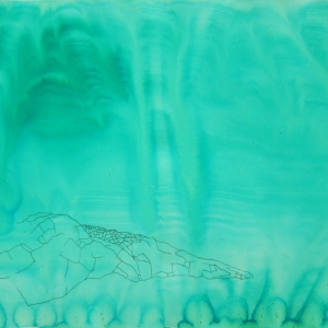 Human construction / ecoline on paper,50 x 70 cm, 2018