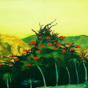 Ghosts of Eden - Chalmita, Mexico / oil on cavas, 50 x 70 cm, 2014