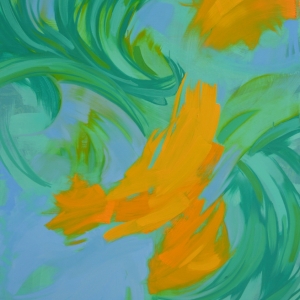 Change is constant /  oil on canvas, 180 x 130 cm, 2018