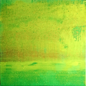 Delay /  oil on canvas, 50 x 50 cm, 2019